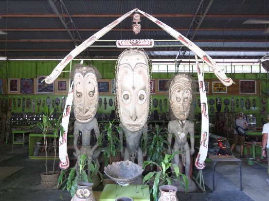 Kunsthandwerk in Port Moresby