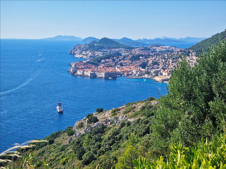 letzter Blick auf Dubrovnik