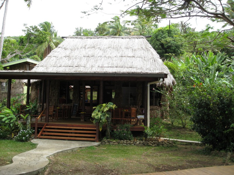 Reception und Restaurant